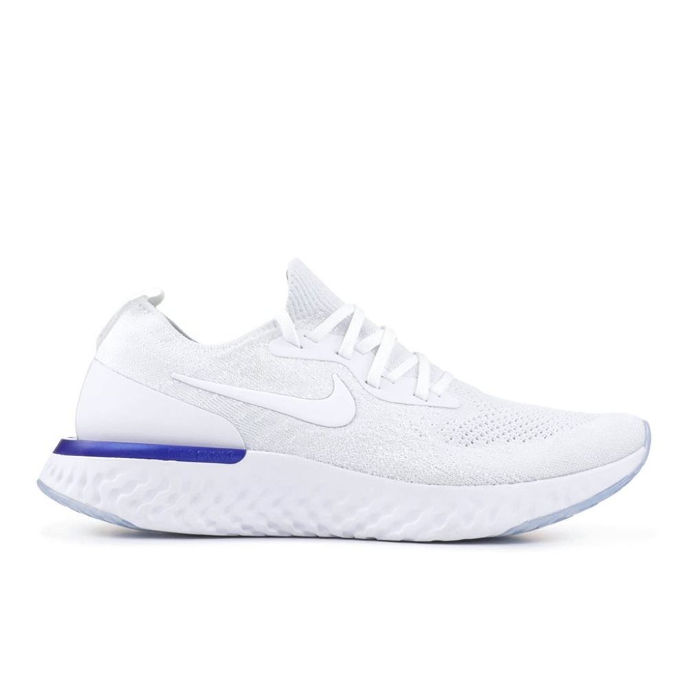 Nike Epic React Flyknit "White Racer Blue"